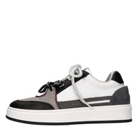 Sneakers in pelle e camoscio 