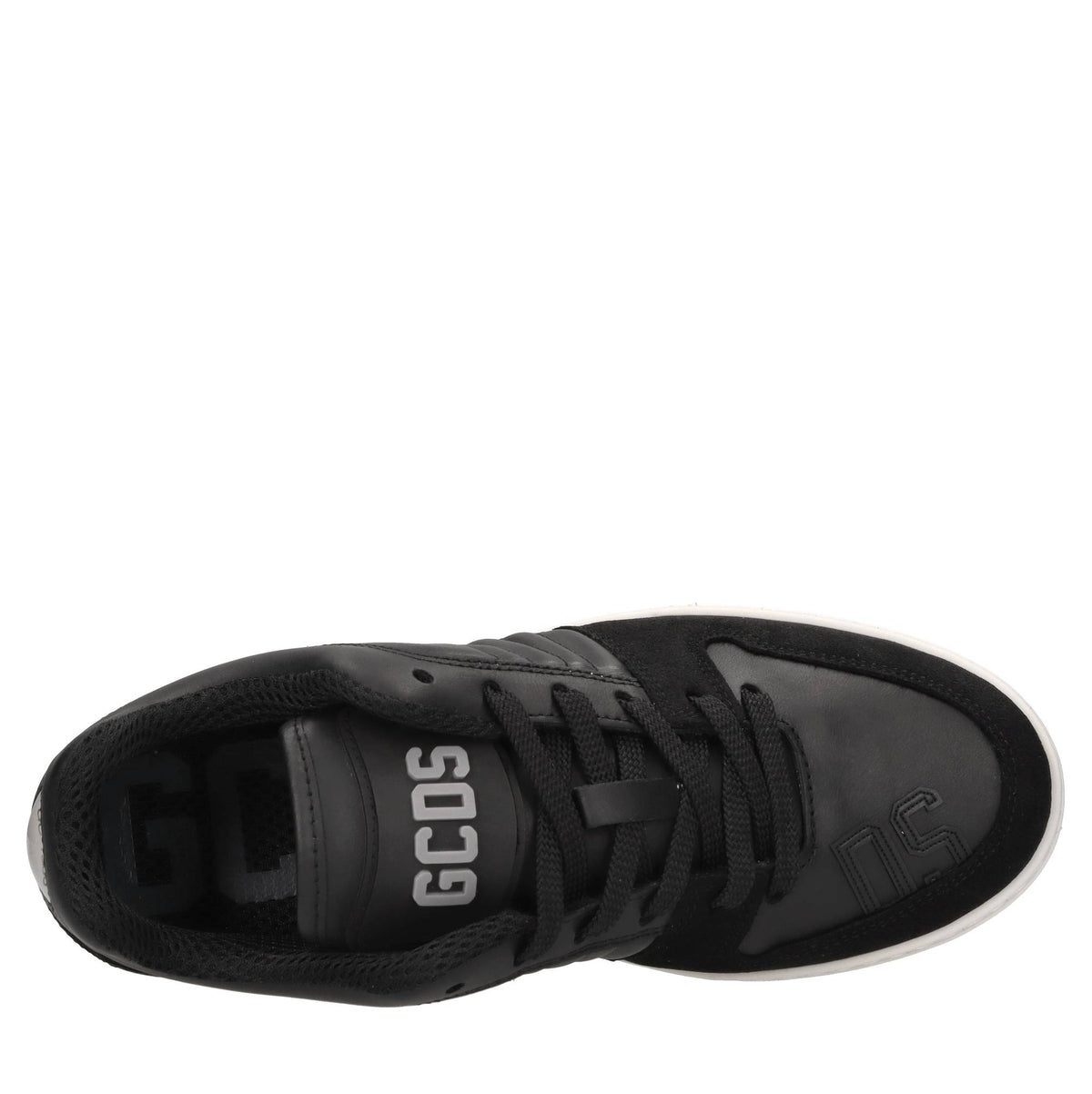 Sneakers in pelle e camoscio 