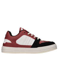 Sneakers in pelle e camoscio 