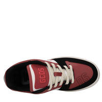 Sneakers in pelle e camoscio 