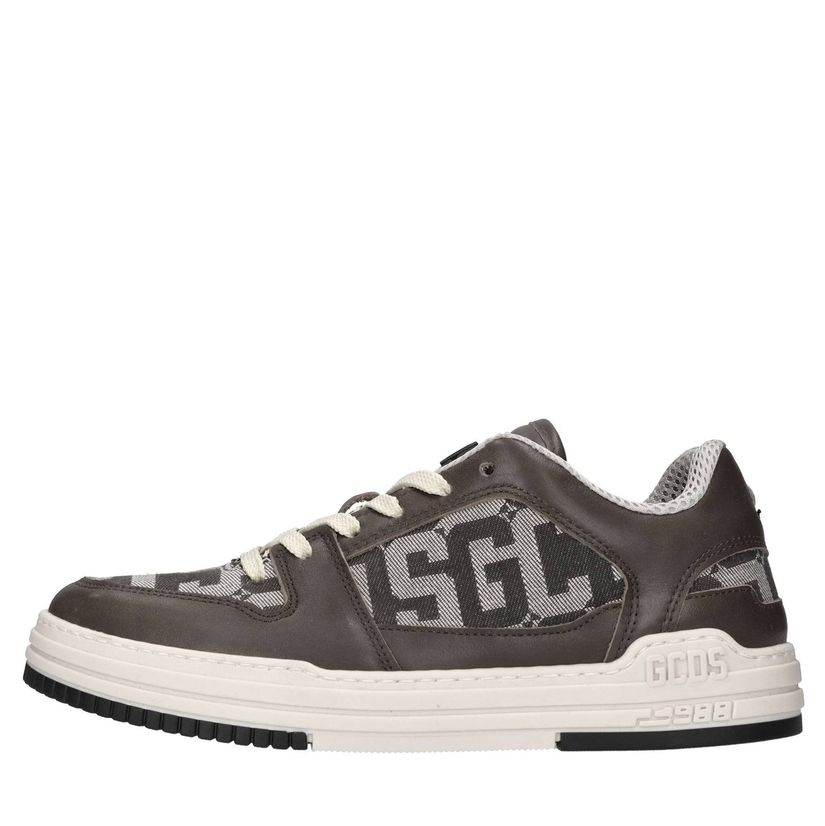 Sneakers Monogram in pelle e tessuto 