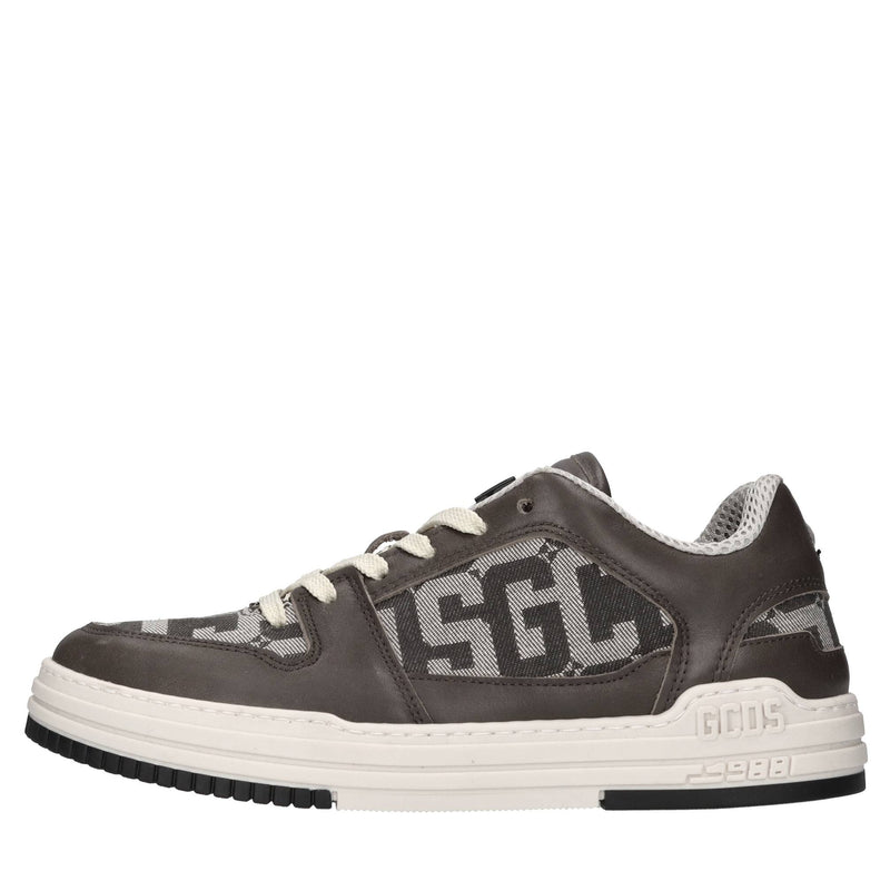 Sneakers Monogram in pelle e tessuto 