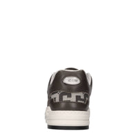 Sneakers Monogram in pelle e tessuto 