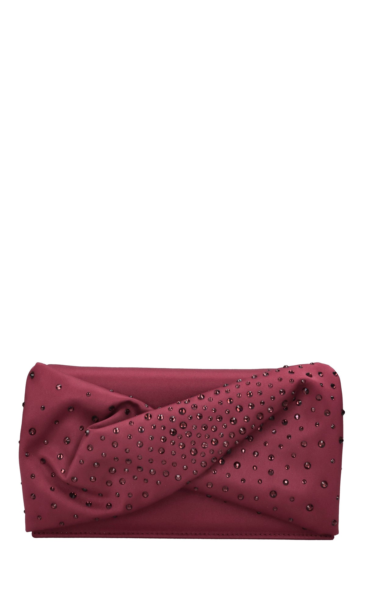 Borsa in tessuto e strass 