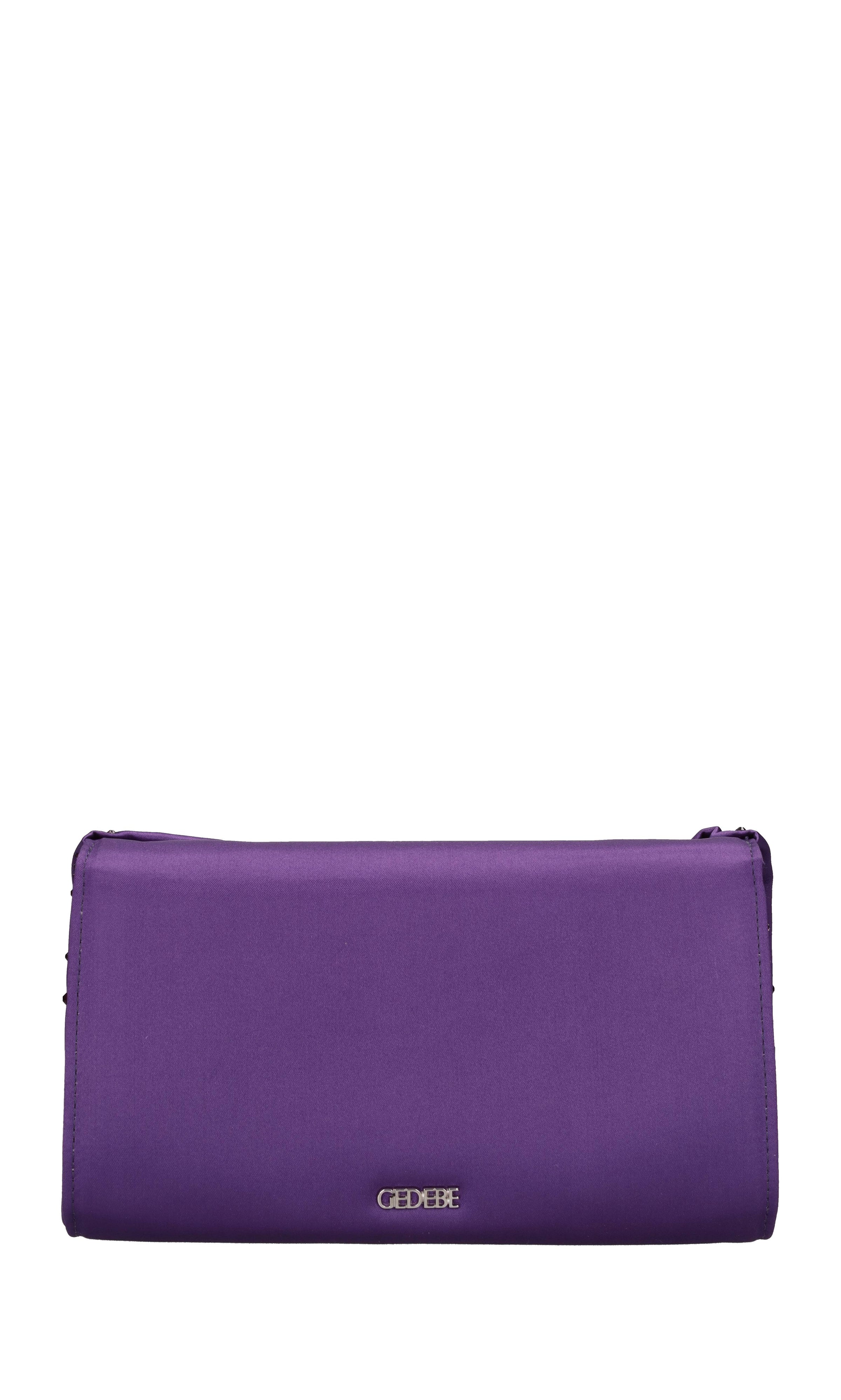 Borsa in tessuto e strass 