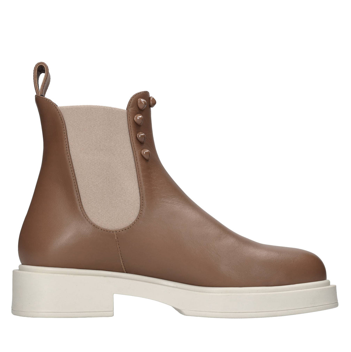 Stivaletti beatles in pelle 
