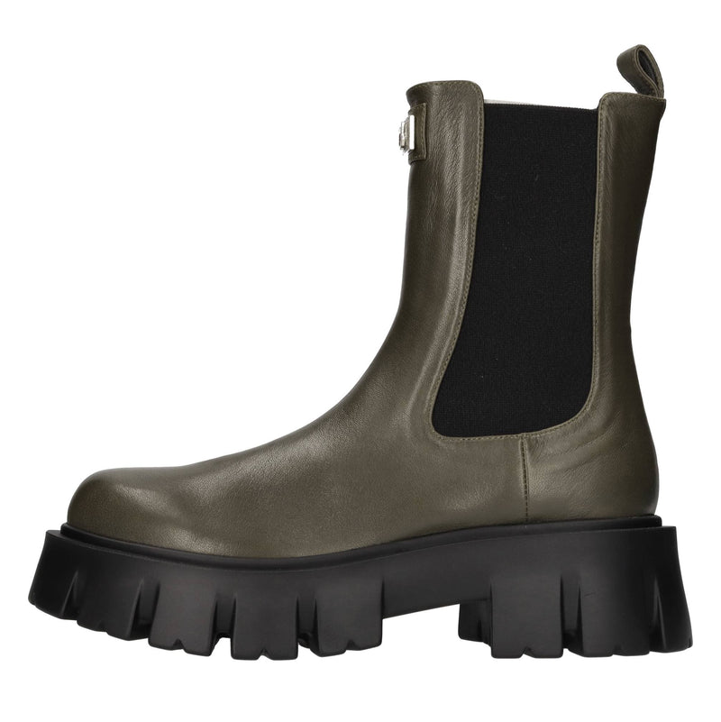 Stivaletti beatles in pelle 