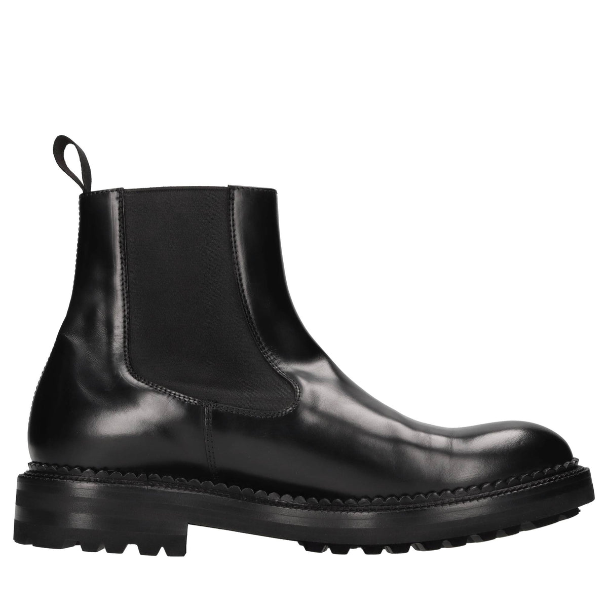 Stivaletti beatles in pelle 
