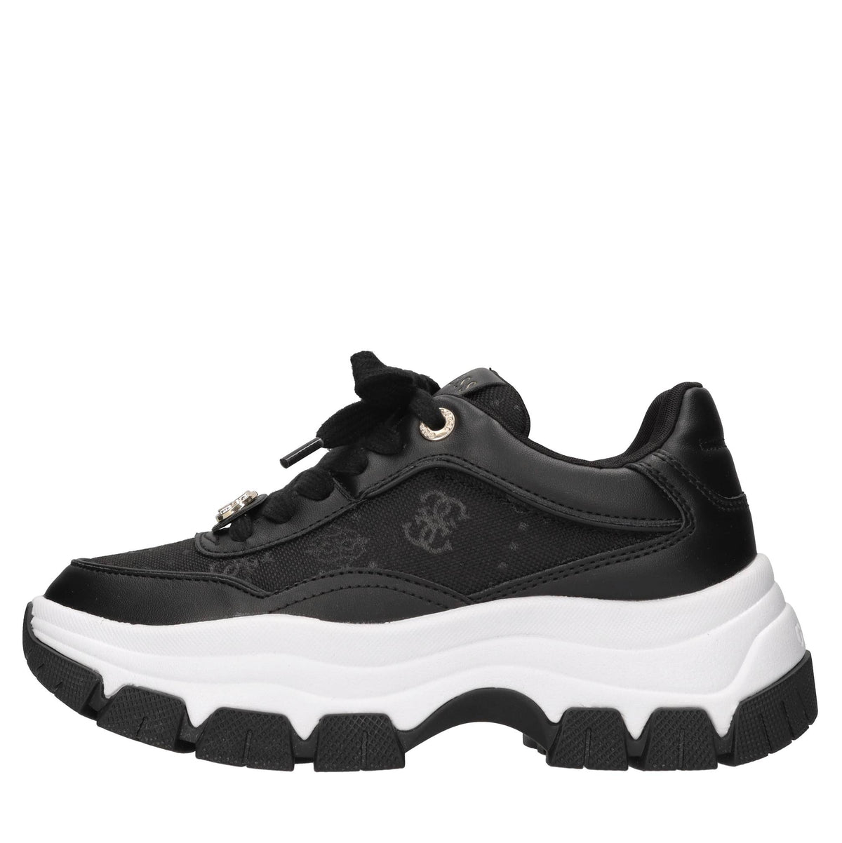 Sneakers 4G logo in ecopelle e tessuto 
