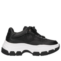Sneakers 4G logo in ecopelle e tessuto 