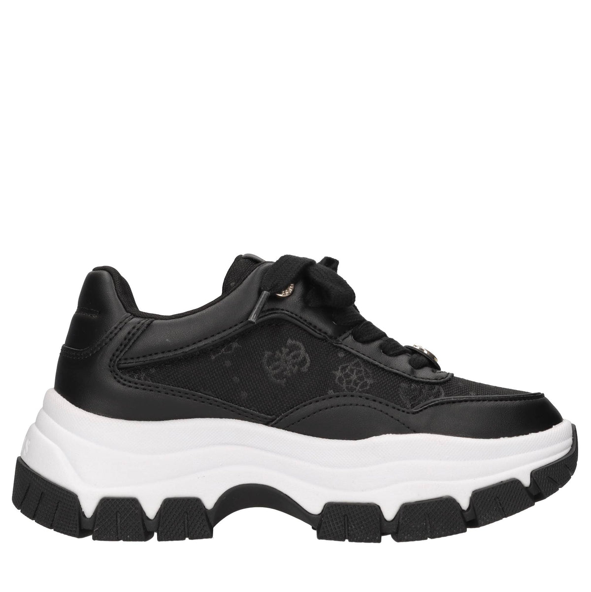 Sneakers 4G logo in ecopelle e tessuto 