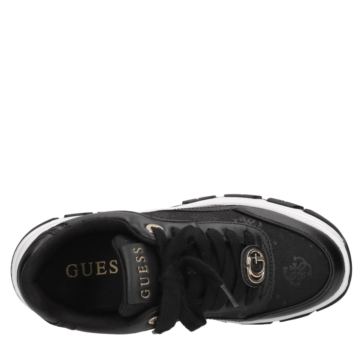 Sneakers 4G logo in ecopelle e tessuto 
