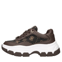 Sneakers 4G logo in ecopelle 