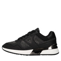 Sneakers in ecopelle e tessuto 