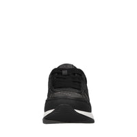 Sneakers in ecopelle e tessuto 