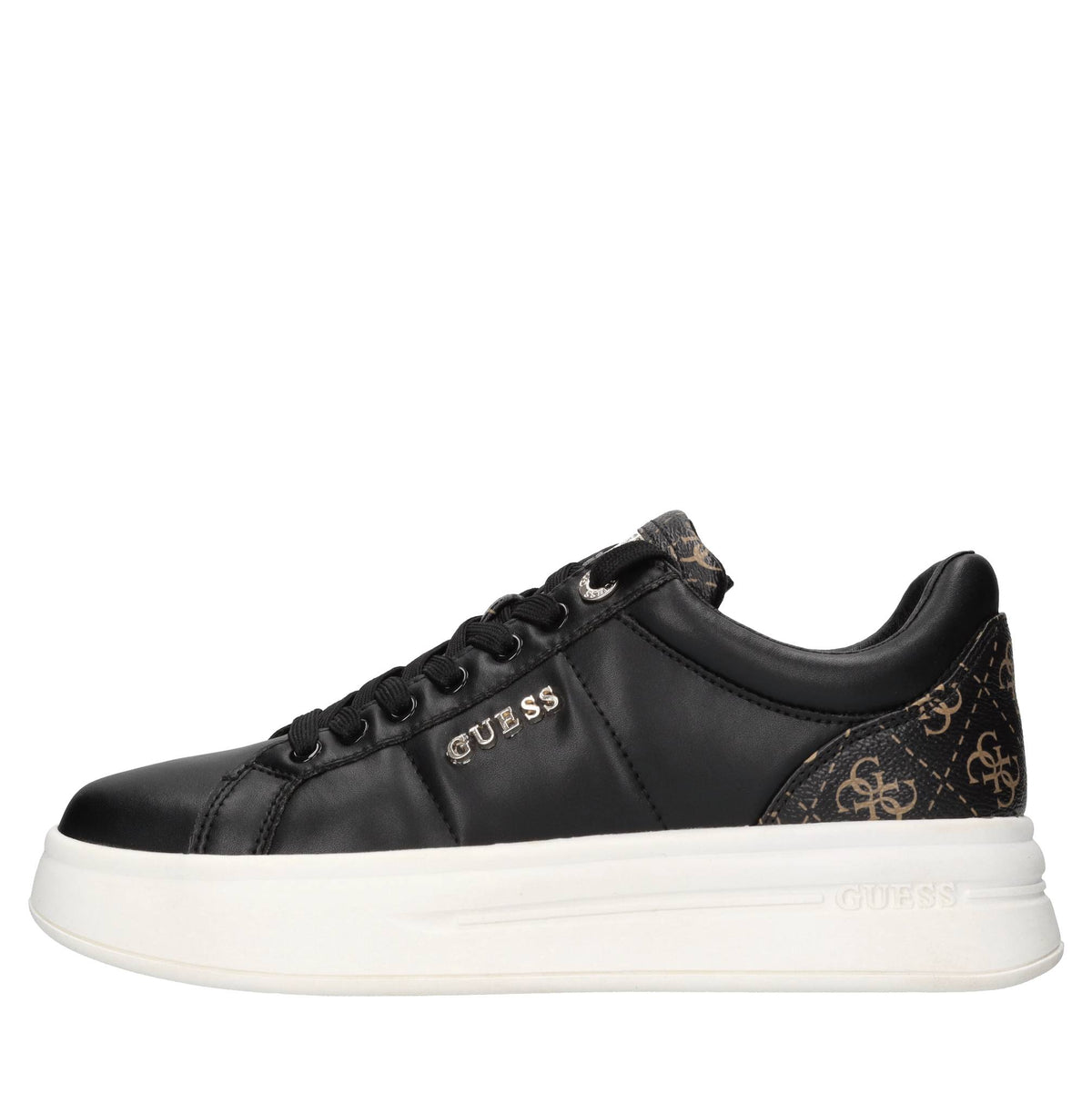 Sneakers 4G logo in pelle ed ecopelle 