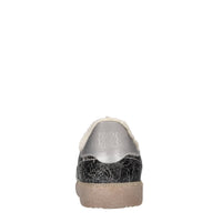 Sneakers in pelle effetto vintage 