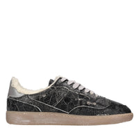 Sneakers in pelle effetto vintage 