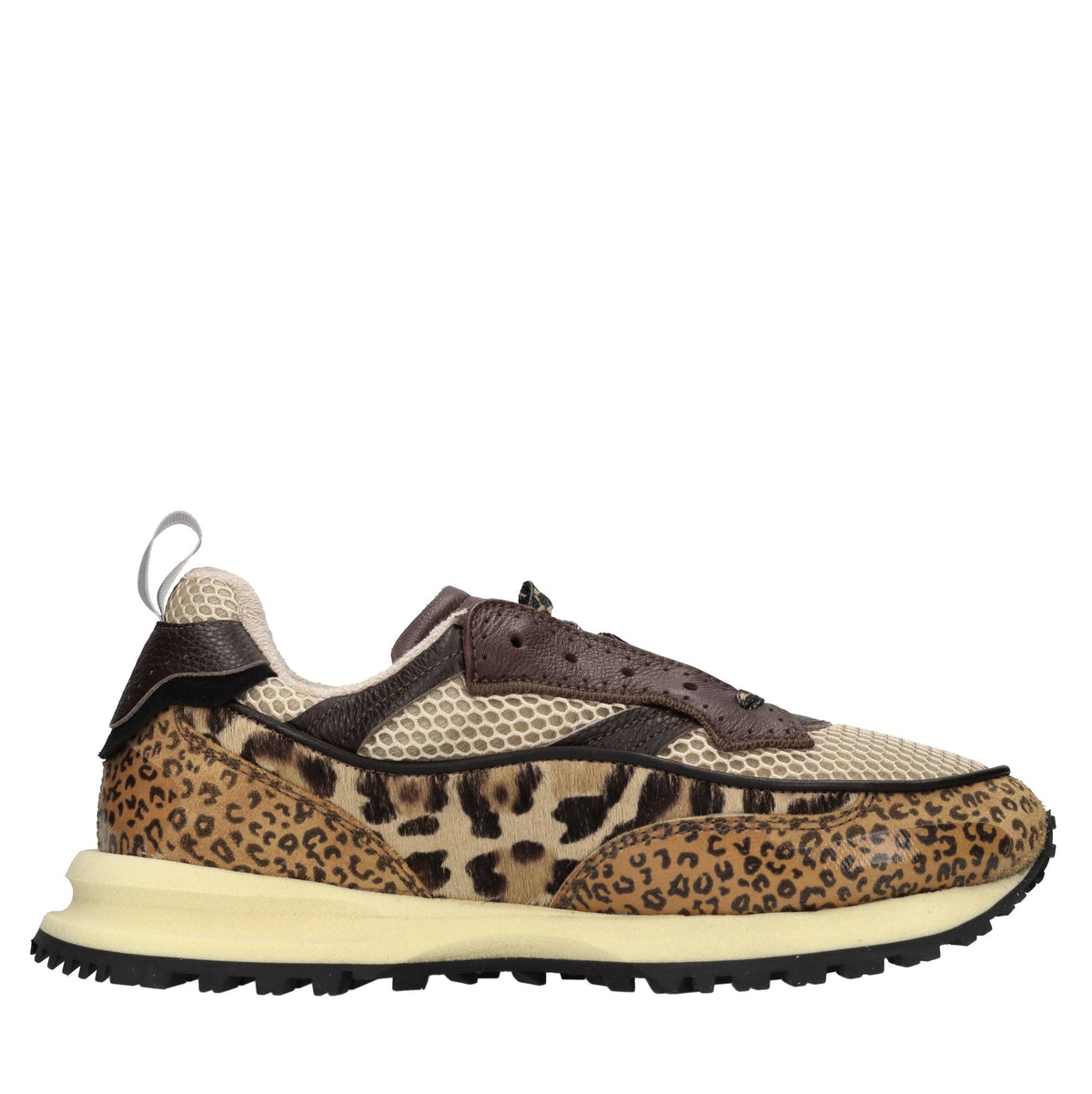 Sneakers in multimateriale 