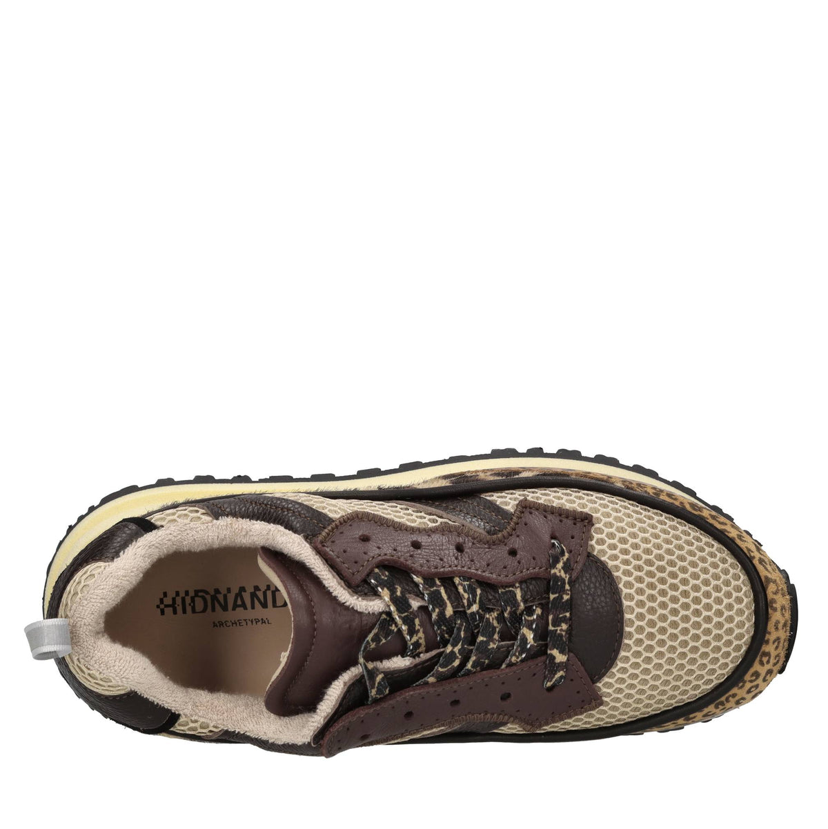Sneakers in multimateriale 