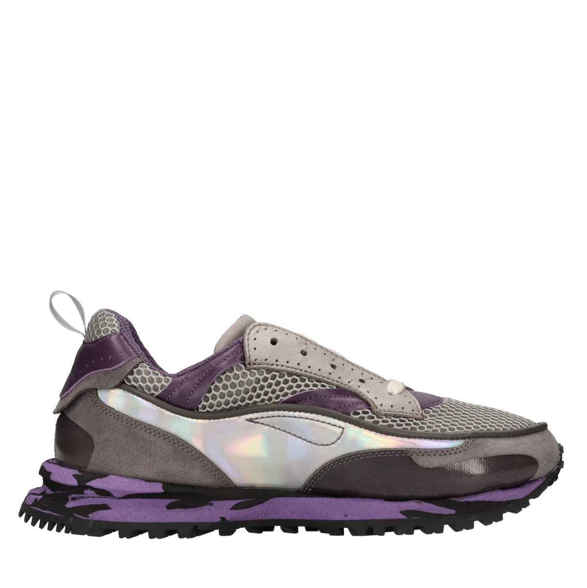 Sneakers in multimateriale 