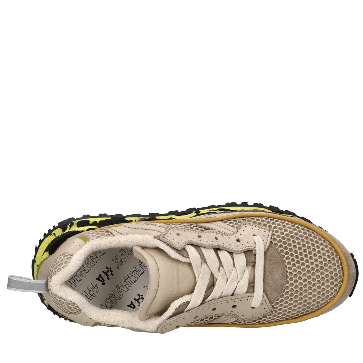Sneakers in multimateriale 