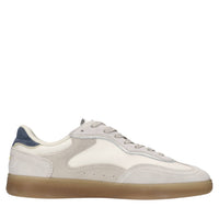 Sneakers in camoscio e tessuto 