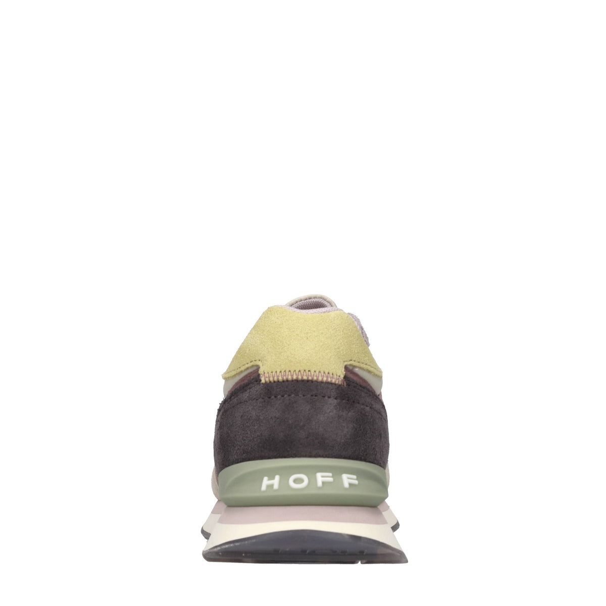 Sneakers in camoscio e tessuto 