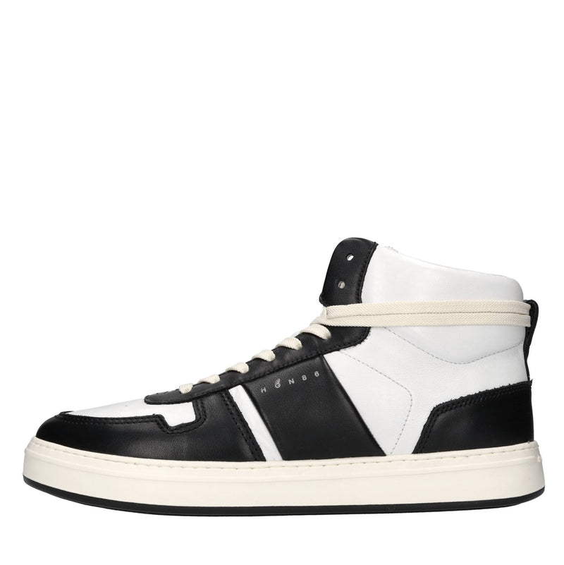 Sneakers Hight Top in pelle 