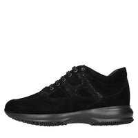 Sneakers Interactive in camoscio 