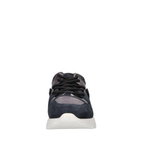 Sneakers Active One in camoscio,pelle e glitter 