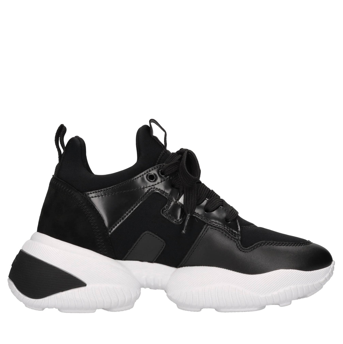 Sneakers Interaction in pelle e tessuto 