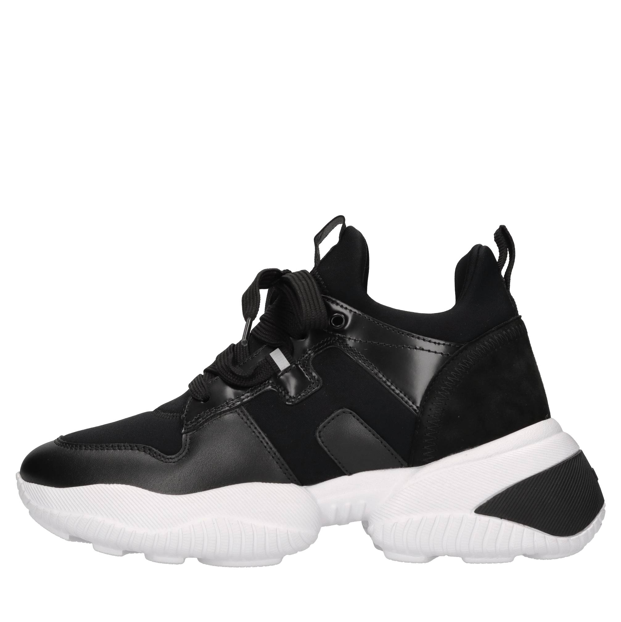 Sneakers Interaction in pelle e tessuto 