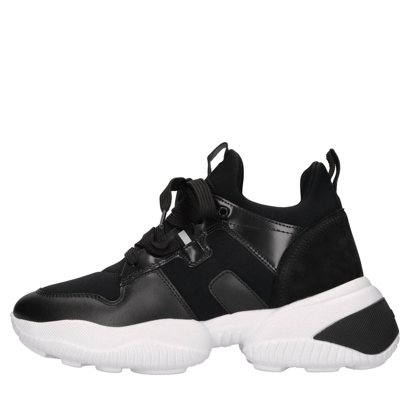 Sneakers Interaction in pelle e tessuto 