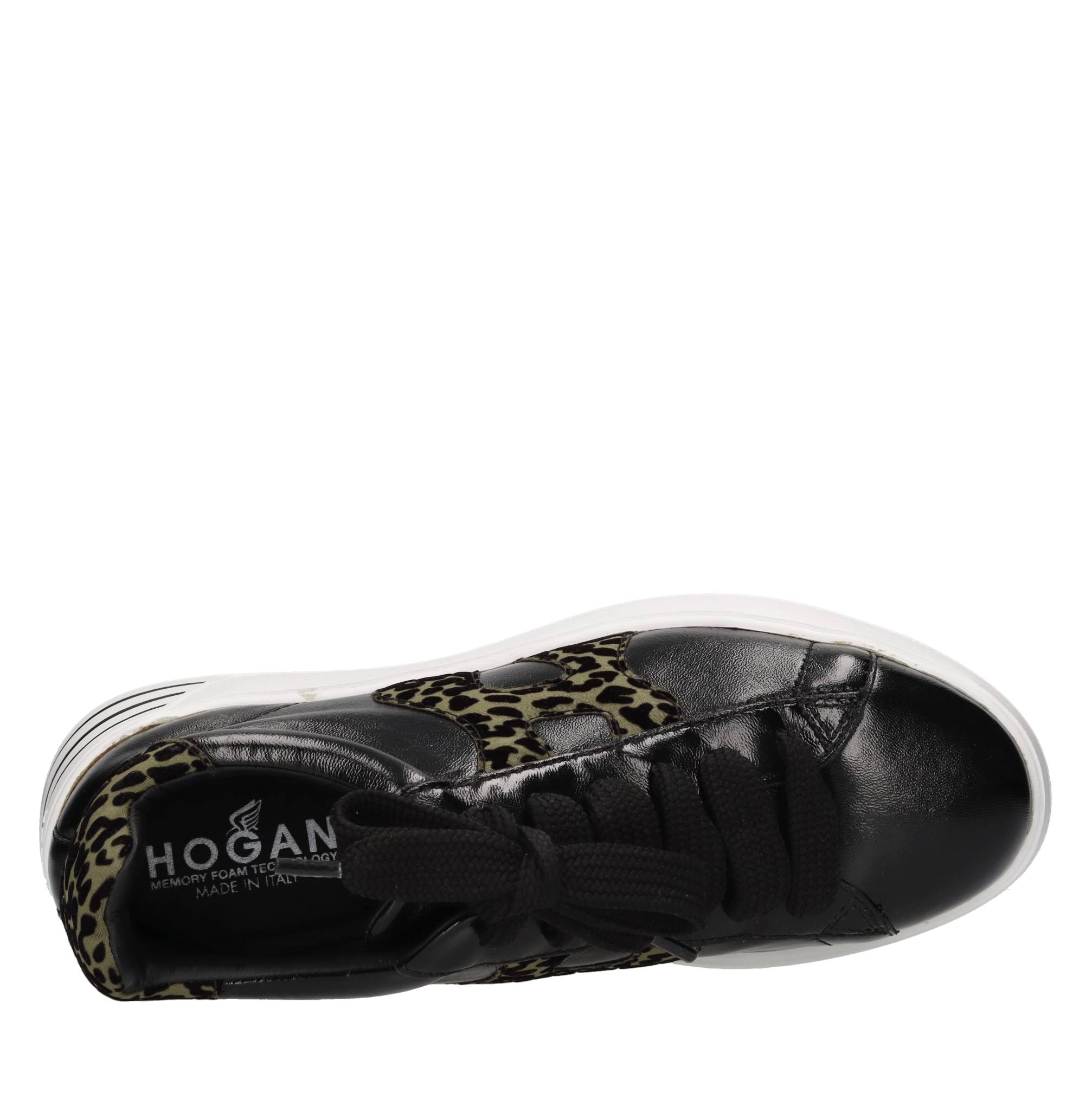 Sneakers Rebel in pelle 
