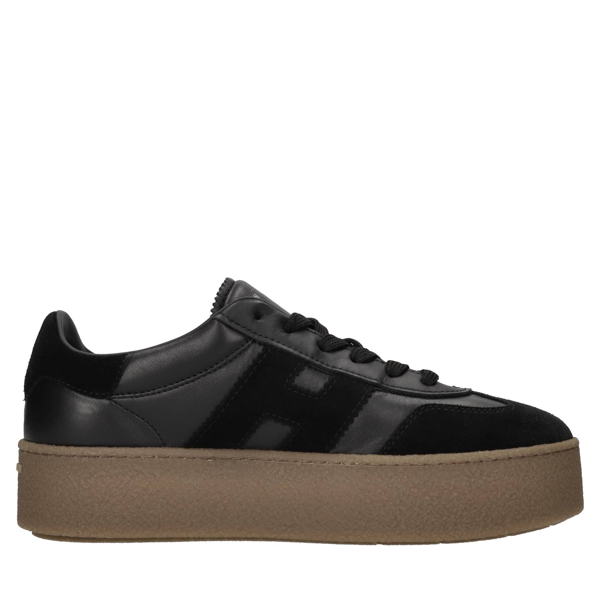 Sneakers in pelle e camoscio 