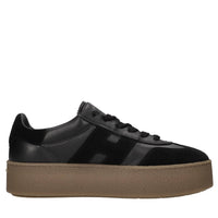 Sneakers in pelle e camoscio 