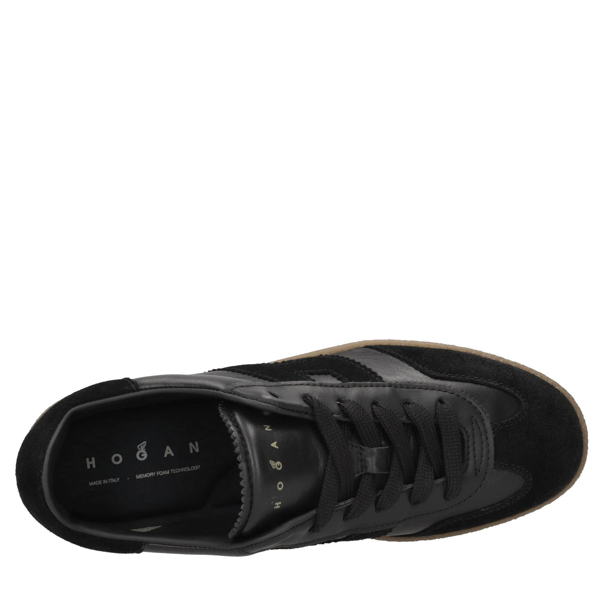 Sneakers in pelle e camoscio 