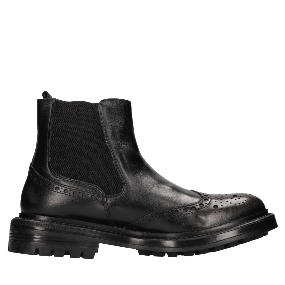 Stivaletti beatles in pelle 