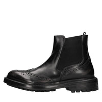 Stivaletti beatles in pelle 
