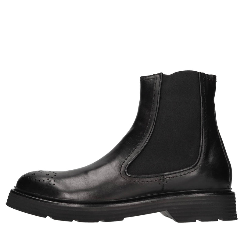 Stivaletti beatles in pelle 
