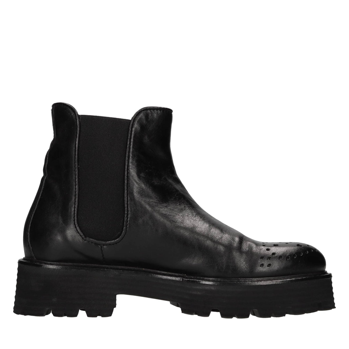 Stivaletti beatles in pelle 
