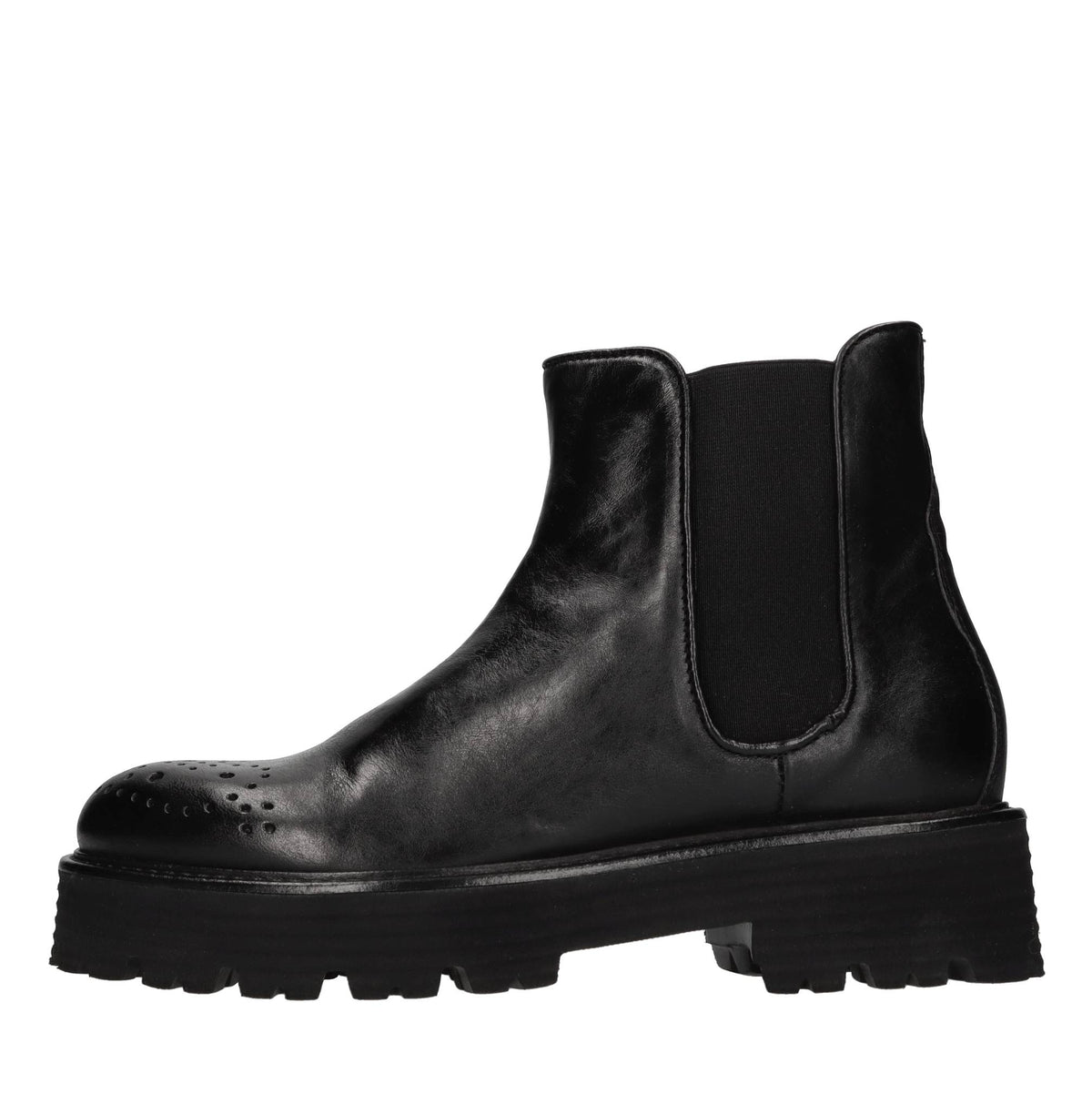 Stivaletti beatles in pelle 
