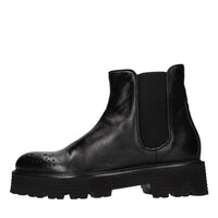 Stivaletti beatles in pelle 