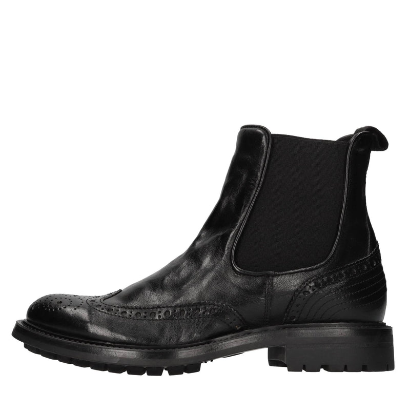 Stivaletti beatles in pelle 