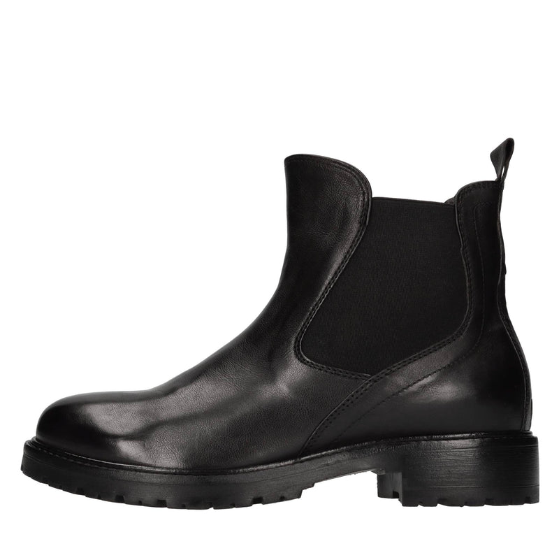Stivaletti beatles in pelle 