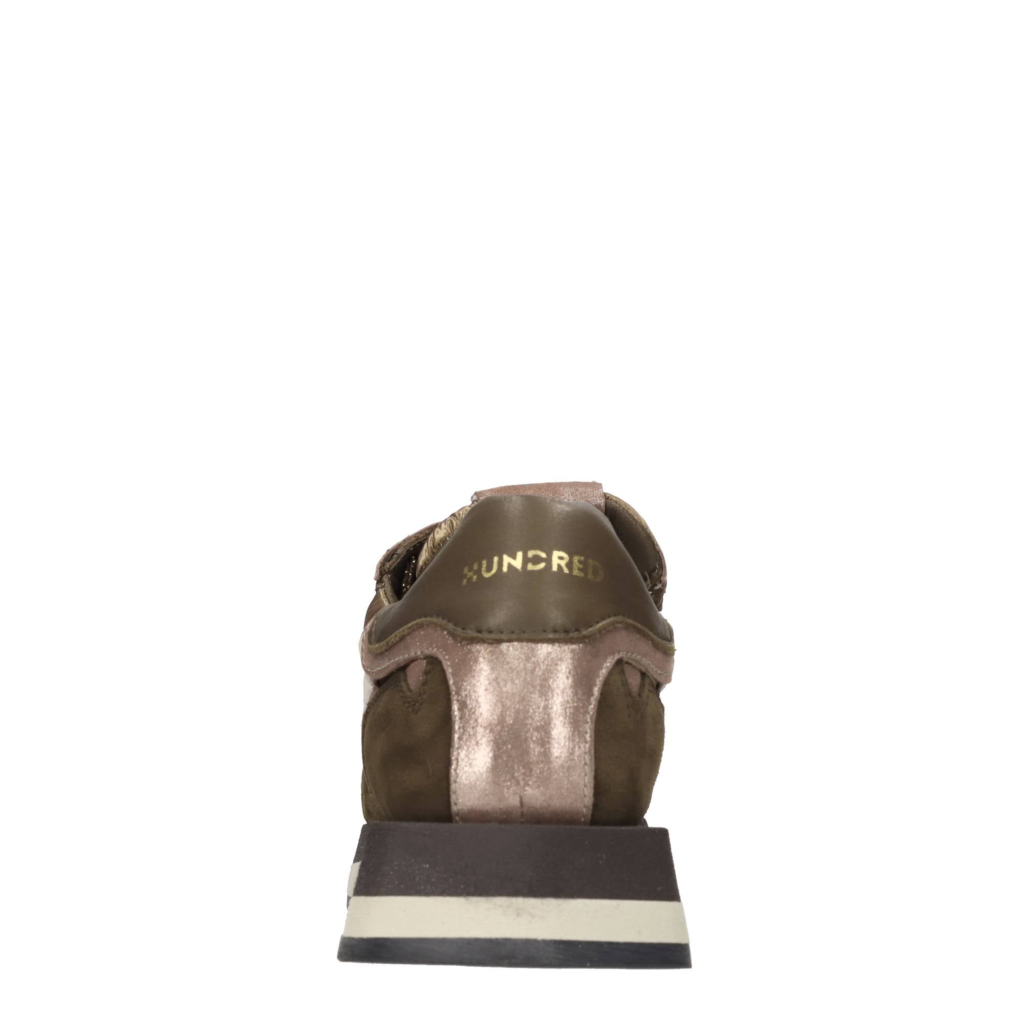 Sneakers in camoscio pelle e tessuto 