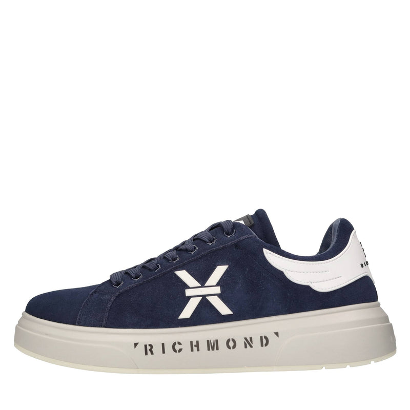 Sneakers in camoscio ed ecopelle 