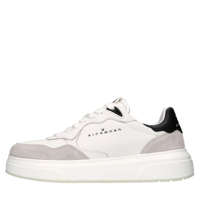 Sneakers in pelle,ecopelle e tessuto 