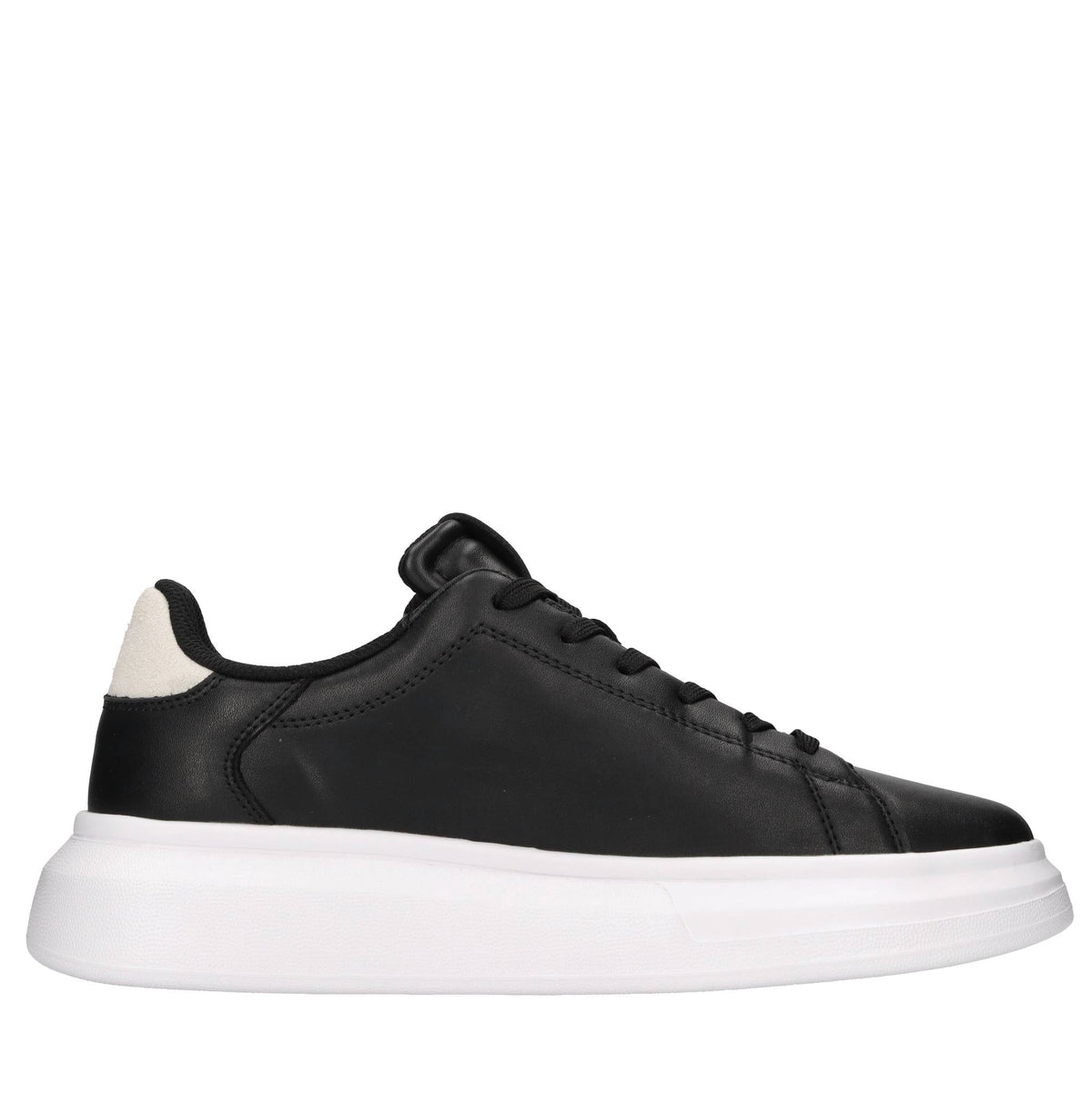 Sneakers in pelle e camoscio 